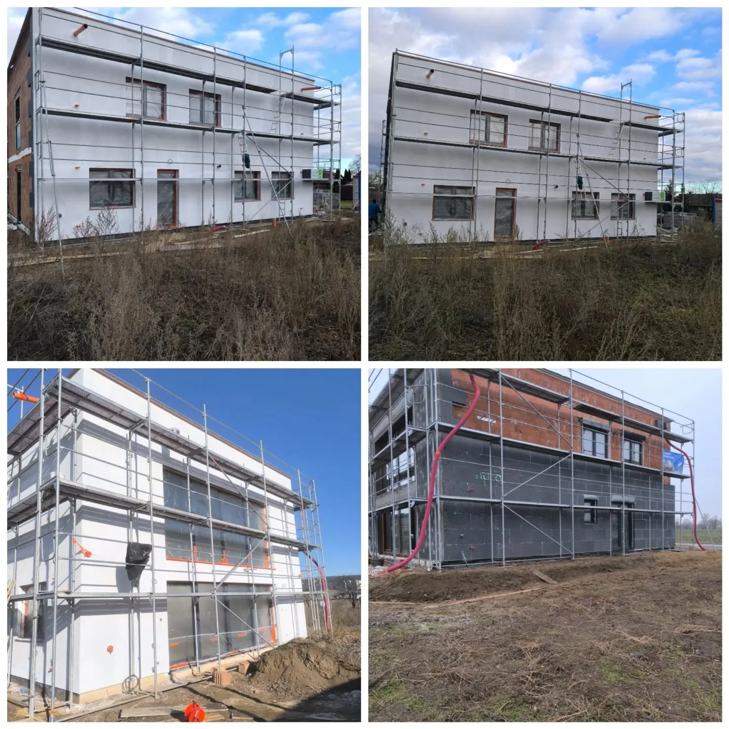 Zateplení polyfunkčního objektu – průběh a výsledek zateplovacích a omítkářských prací